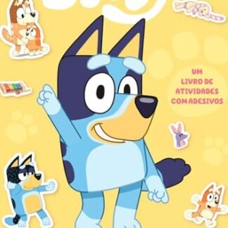 Bluey Livro de Atividades com Adesivos - Conheça Bluey! - On Line Editora (Brinquedos)
