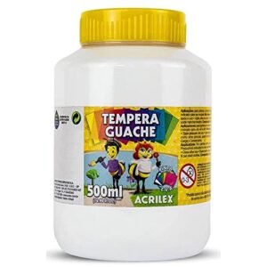 Tinta Guache x 1 Unidade, Acrilex 02050-519, Multicor, 500 ml (Brinquedos)