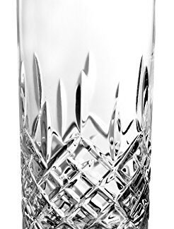 Barski Copo de cristal Highball - Vidro - Conjunto de 6 copos HB - Copos Hiball - Cristal cortado à mão - Copos de beber - para água, suco, vinho, cerveja e coquetéis - 425 g Feito na Europa (Cervejas)