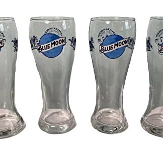 Blue Moon Vidro Signature 147th Derby - Conjunto de 4 (Cervejas)