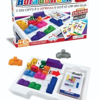 Jogo Infantil Brinquedo De Raciocinio Logico Hora Do Rush, Big Star - Menino e Menina. (Brinquedos)
