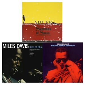 Miles Davis Vinyl Collection - Sketches Of Spain/Kind of Blue/Round About Midnight [3LP Bundle] - Miles Davis (Discos de Vinil)