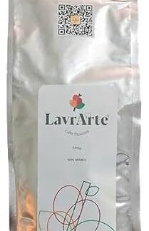 Café Especial Caramelo Salgado LavrArte 100% Arábica – Fazenda Santana, Carmo de Minas – 87 Pontos SCA, Notas de Frutas Amarelas – Grãos Torrados (1, 500g) (Café)