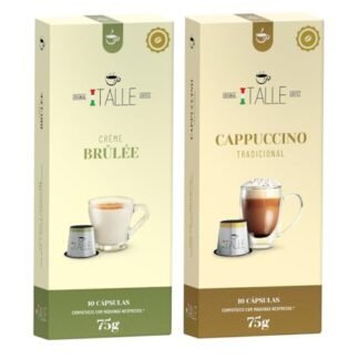 Cápsulas Compativeis Nespresso Cappuccino Café Italle 20 Unid (Café)