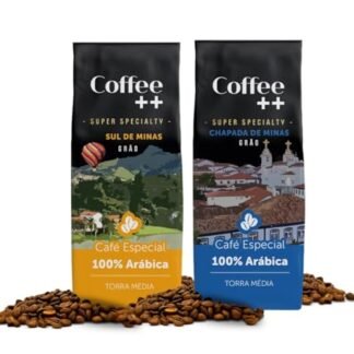 Kit Café em Grãos Coffee Mais Variedades (CHAPADA + SUL DE MINAS) (Café)