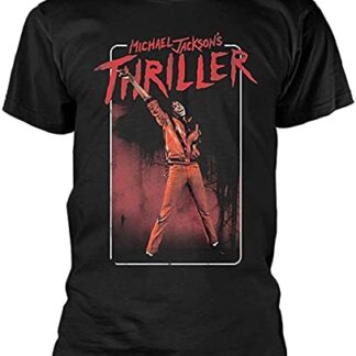Michael Jackson Camiseta "Thriller", Preto, GG (CDs)