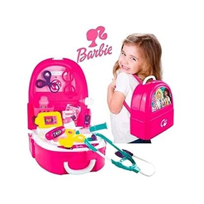 FUN TOYS Barbie Doutora Médica Mochila Com Acessórios (Brinquedos)