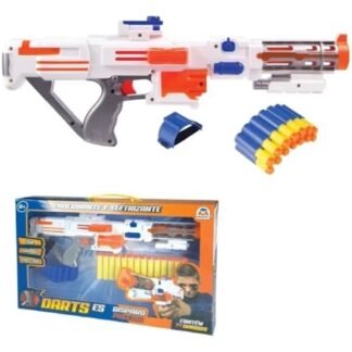Lançador de Dardos com 14 Dardos, Cartucho e Alvo, Brinquedo (Brinquedos)