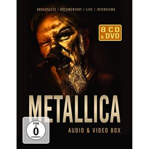 Audio & Video Box - METALLICA (CDs)