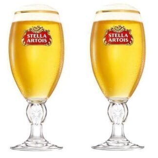 Stella Artois Conjunto de 2 copos de cerveja tulipa 50cl (Cervejas)