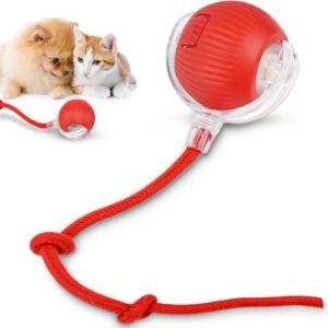 Bola Interativa Pet, Bolinha Pet, Brinquedo Interativo para Gatos, Brinquedos para Gatos, Brinquedo Gato, Bolinha Giratória Automática Rolamento Brinquedos Interativo Inteligente para Gatos e Cães (Brinquedos)