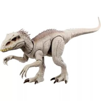 Jurassic World, Dinossauro Indominus Rex, Camuflagem e Ataque, com 53 cm de Comprimento, Conexão com Jogo de Realidade Aumentada, Para Crianças a Partir de 4 Anos, Mattel (Brinquedos)