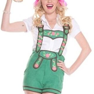 5 peças Conjunto feminino de beleza de cerveja alemã, Verde, Medium/Large (Cervejas)