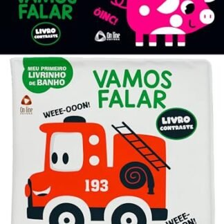 Meu Primeiro Livrinho Contraste de Banho - Carrinho - On Line Editora (Brinquedos)