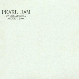 Atlanta, Georgia, August 7, 2000 - Pearl Jam (CDs)