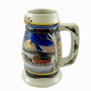 Budweiser 2000 Holiday Stein. (Cervejas)