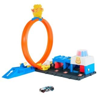 Hot Wheels City Pista de Brinquedo Super Delegacia de Polícia para crianças a partir de 4 anos (Brinquedos)