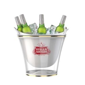 Ruvolo, Balde Stella Artois para Garrafas de Cerveja, Balde para Cerveja e Gelo (Cervejas)