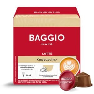 Baggio Cápsulas De Cappuccino Compatível Com Dolce Gusto Contém 8 Cápsulas (Café)