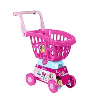 Cotiplás BARBIE CHEFF CARRINHO DE COMPRAS, rosa, Grande (Brinquedos)