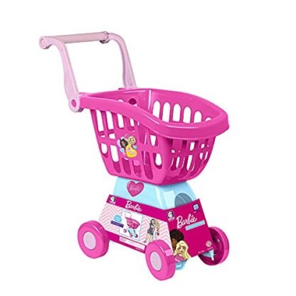 Cotiplás BARBIE CHEFF CARRINHO DE COMPRAS, rosa, Grande (Brinquedos)