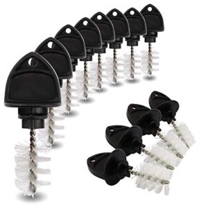 (Pacote com 12) OneBom Torneira Plug Brush Beer Plug, 2 em 1 Tampa de Torneira de Cerveja Plug & Escova de Limpeza, Encaixa-se confortavelmente na Stout para a maioria das torneiras padrão (Cervejas)