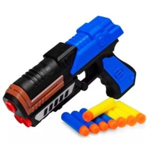 Europio - Nerf Arminha De Brinquedo Pistola Lança Dardos De Ventosa (Brinquedos)