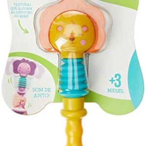 Elka Chocalho Esticadinho – Leão Amarelo/Laranja (Brinquedos)