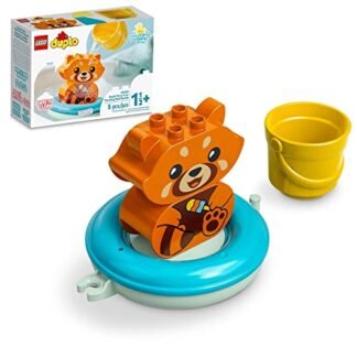10964 LEGO® DUPLO® My First Diversão Hora do Banho: Panda Vermelho Flutuante; Brinquedo de Construção (5 peças) (Brinquedos)