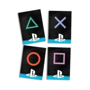 Painel Para Festa Playstation 4 Quadros Decorativos de Aniversário (Brinquedos)