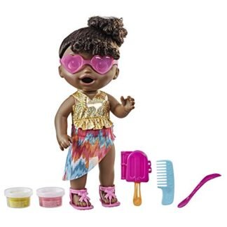 Baby Alive, Boneca Dia na Praia Cabelos Pretos (Brinquedos)