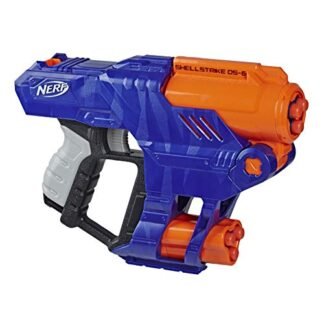 NERF Lança Dardos Elite Shellstrike - E6171 - Hasbro, principalmente azul (Brinquedos)