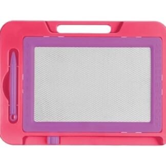 Lousa Mágica Magnética Infantil + Caneta 25x18 Desenho Art Brink (ROSA) (Brinquedos)