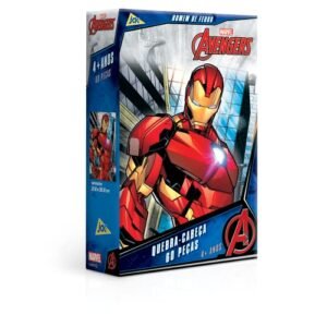 Toyster - Quebra-cabeça: Os Vingadores: Homem de Ferro - 60 peças - Marvel - JAK (Brinquedos)