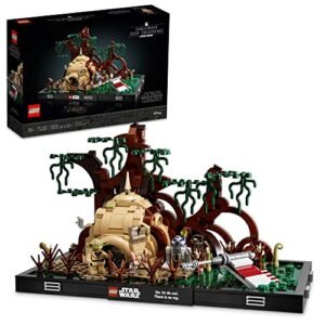 75330 LEGO® Star Wars™ Diorama de Treinamento Jedi™ em Dagobah™; Kit de Construção (1000 peças) (Brinquedos)