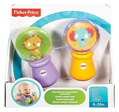 Maracas Divertidas Fisher Price, Mattel, Verde (Brinquedos)