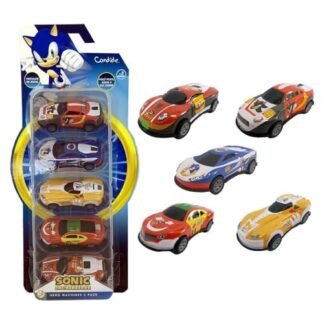 Candide, Miniveículos, Sonic, Pullback - Kit (Brinquedos)