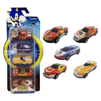 Candide, Miniveículos, Sonic, Pullback - Kit (Brinquedos)
