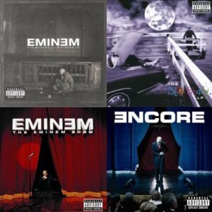 Eminem Ultimate Albums Collection Box Set (Marshall Mathers LP/Slim Shady LP/Eminem Show/Encore) [CD] - Eminem (CDs)