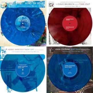4 LP Jazz Blues Collection - Miles Davis / John Coltrane / Dave Brubeck Quartet Time Out / Herbie Hancock - Limited Edition Vinyl Set (Discos de Vinil)