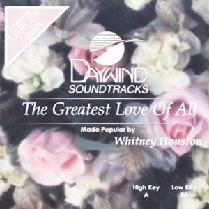 The Greatest Love Of All [Accompaniment/Performance Track] - Whitney Houston (CDs)