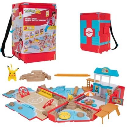 Playset Batalha De Praia, Pokemon, Sunny (Brinquedos)