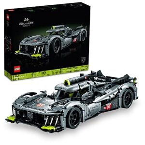 LEGO® Technic – PEUGEOT 9X8 24H Le Mans Hybrid Hypercar Motorsport 42156 (Brinquedos)