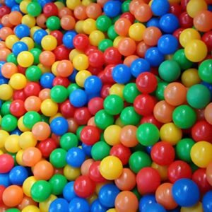 Brinquedo Infantil Pacote Bolinhas Coloridas Para Piscina De Bolinha / 50 Unidades (Brinquedos)