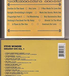 Stevie Wonder - Greatest Hits [Audio CD] Wonder, Stevie - mccartney (CDs)