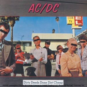 C&D Visionary Adesivo AC/DC Dirty Deeds (CDs)