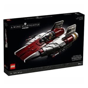 LEGO Star Wars A-Wing Starfighter 75275 Building Kit; Collectible Building Set for Adults; Makes a Cool Birthday for Star Wars Fans (1,673 Pieces) (Brinquedos)