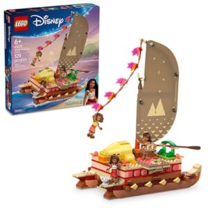 LEGO Disney Princess Canoa de Aventura da Moana 43270 (Brinquedos)