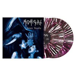SATANIC ROYALTY (TRANSPARENT DEEP PURPLE W/ BLACK & WHITE SPLATTER VINYL) - Midnight (Discos de Vinil)