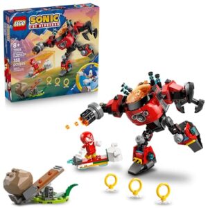 LEGO Sonic Knuckles vs. Robô Egg Crusher do Dr. Eggman 77005 (Brinquedos)